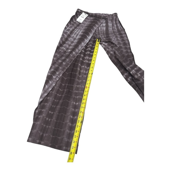 Zara Brown Patterned Wide-Leg Pants NWT size M - Picture 11 of 14